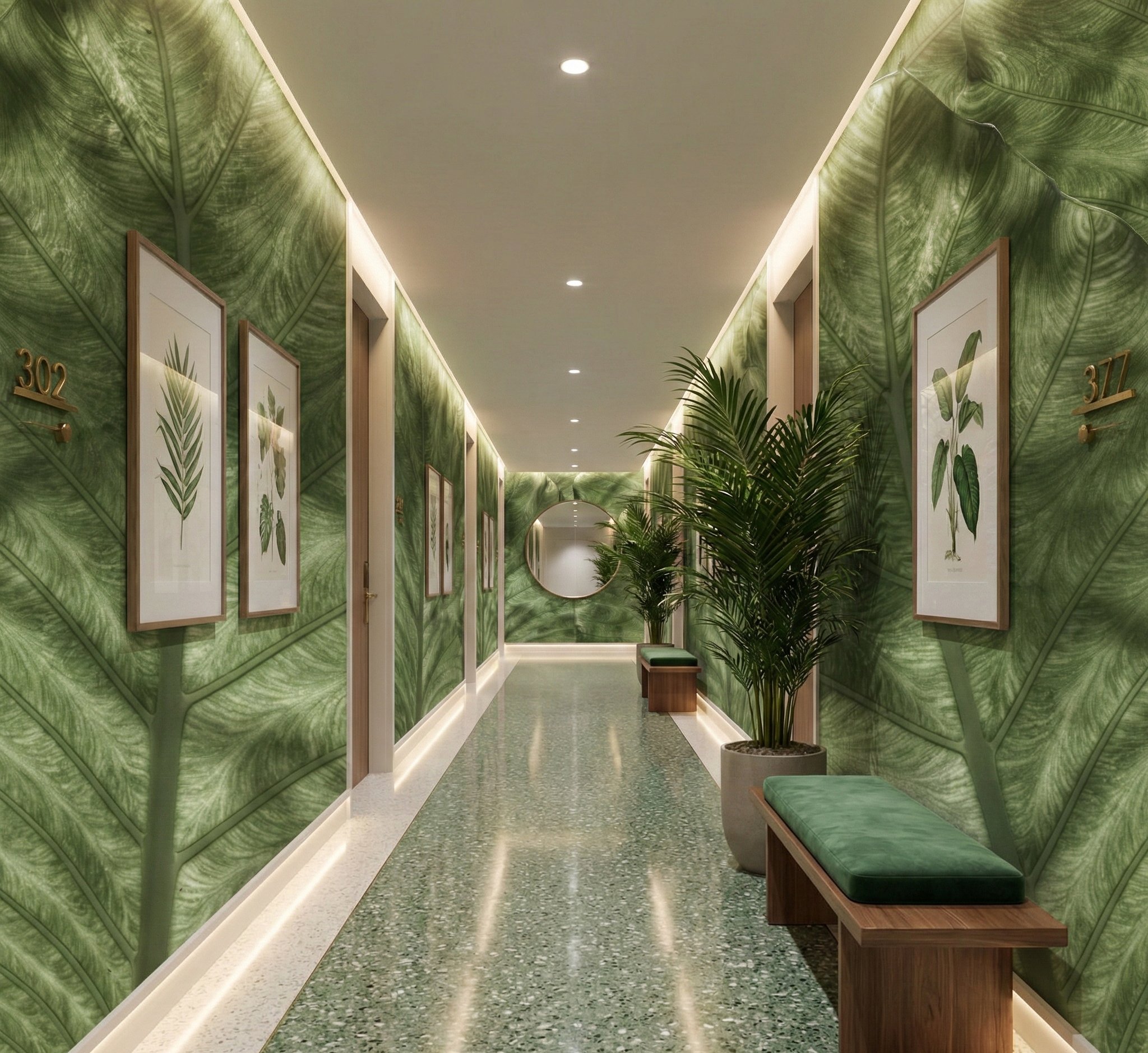 Luxury feature wall